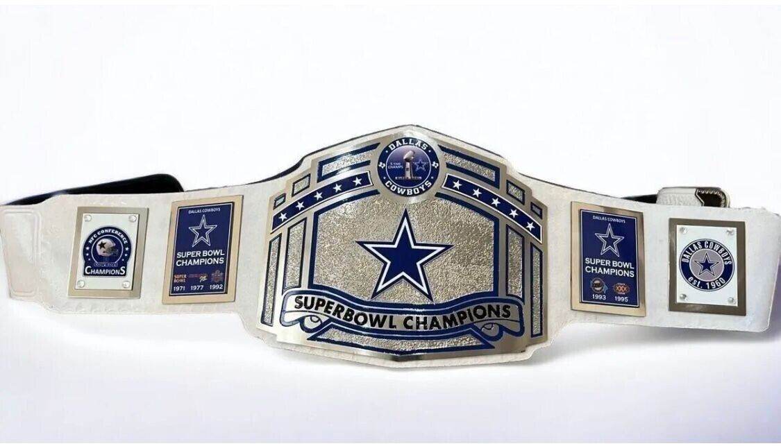 Dallas Cowboys Superbowl Champions Inspired Title Belt - photo 2 of 5 | Brex International