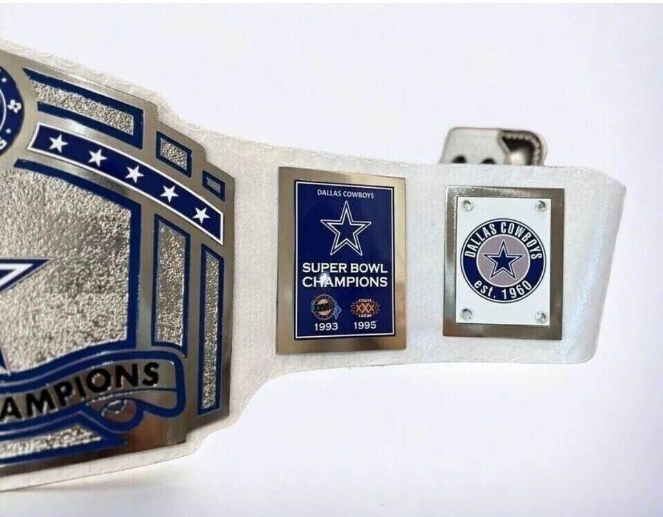 Dallas Cowboys Superbowl Champions Inspired Title Belt - photo 4 of 5 | Brex International