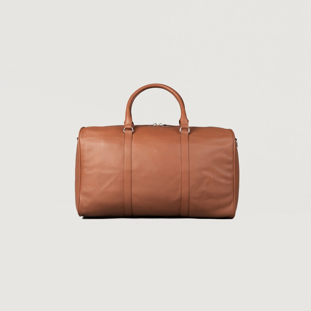 Brex Darrio Brown Leather Duffle Bag - brown leather duffle bag, view 3