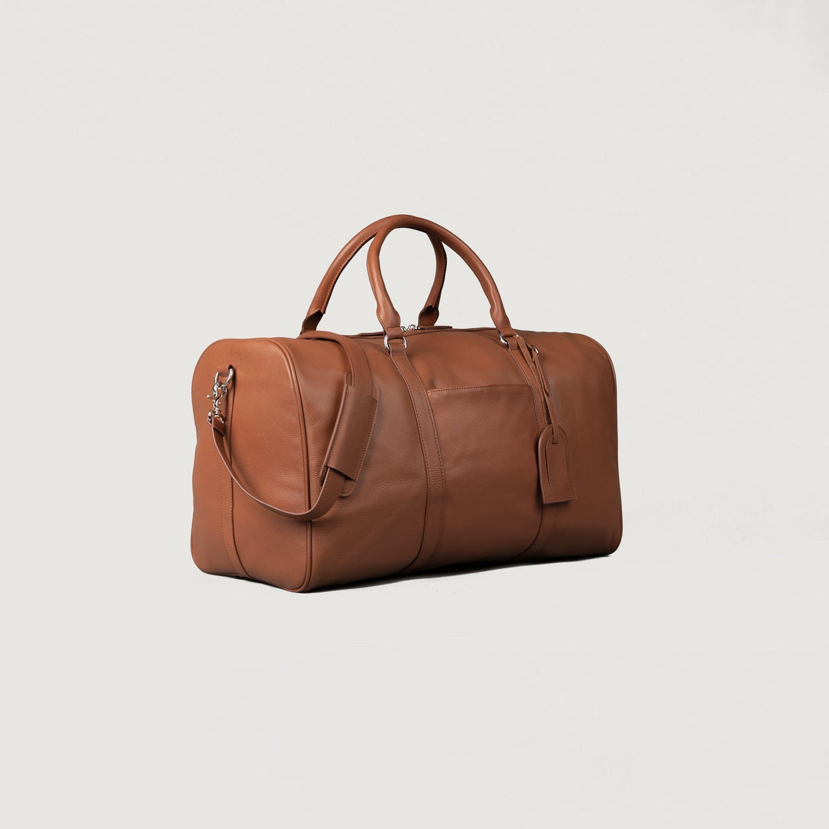 Brex Darrio Brown Leather Duffle Bag - brown leather duffle bag, view 7