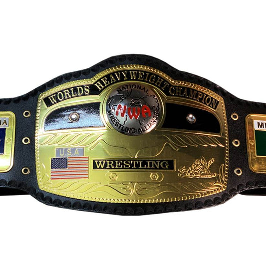 Domed Globe NWA World Heavyweight Wrestling Championship Inspired Belt - photo 1 of 3 | Brex International