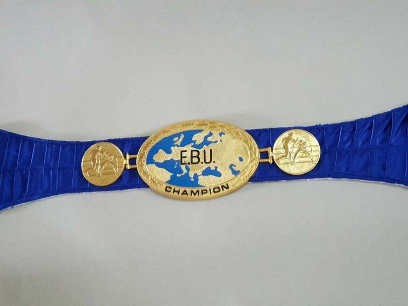 EBU Boxing Championship Inspired Collectible Title Belt - photo 3 of 4 | Brex International