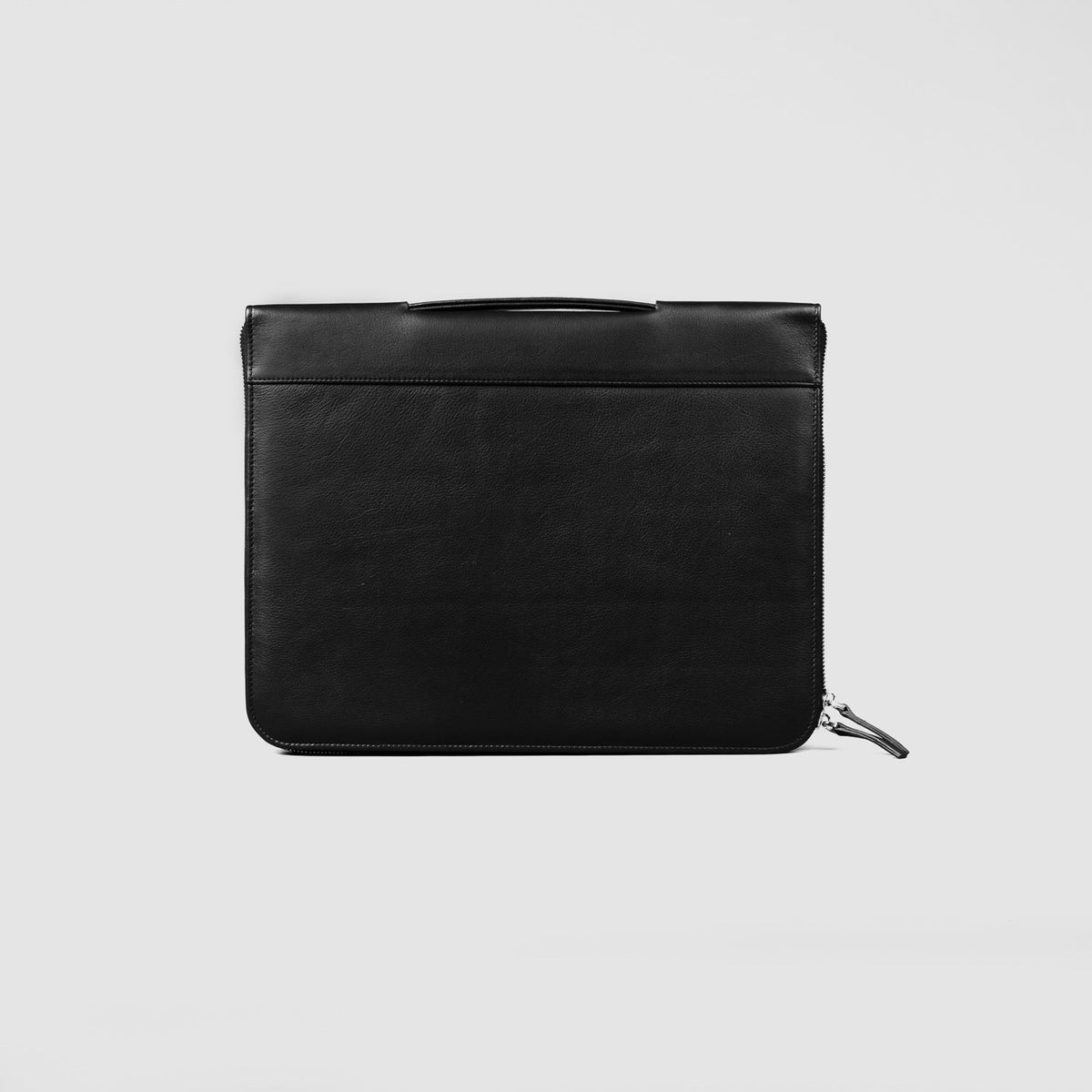 Brex Eclectic Black Leather Folio Organizer - black leather folio organizer, view 1