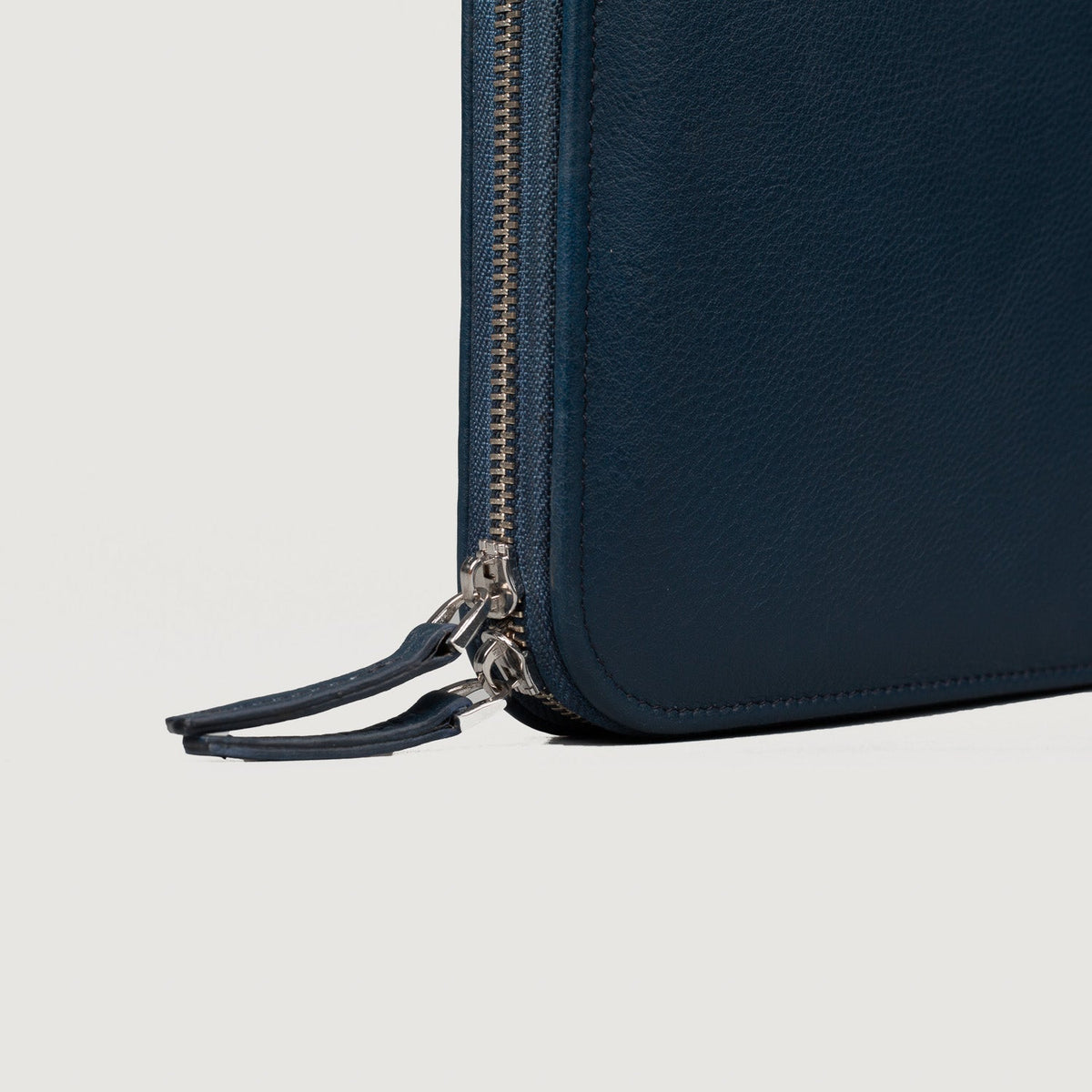 Brex Eclectic Midnight Blue Leather Folio Organizer - midnight blue leather folio organizer, view 2