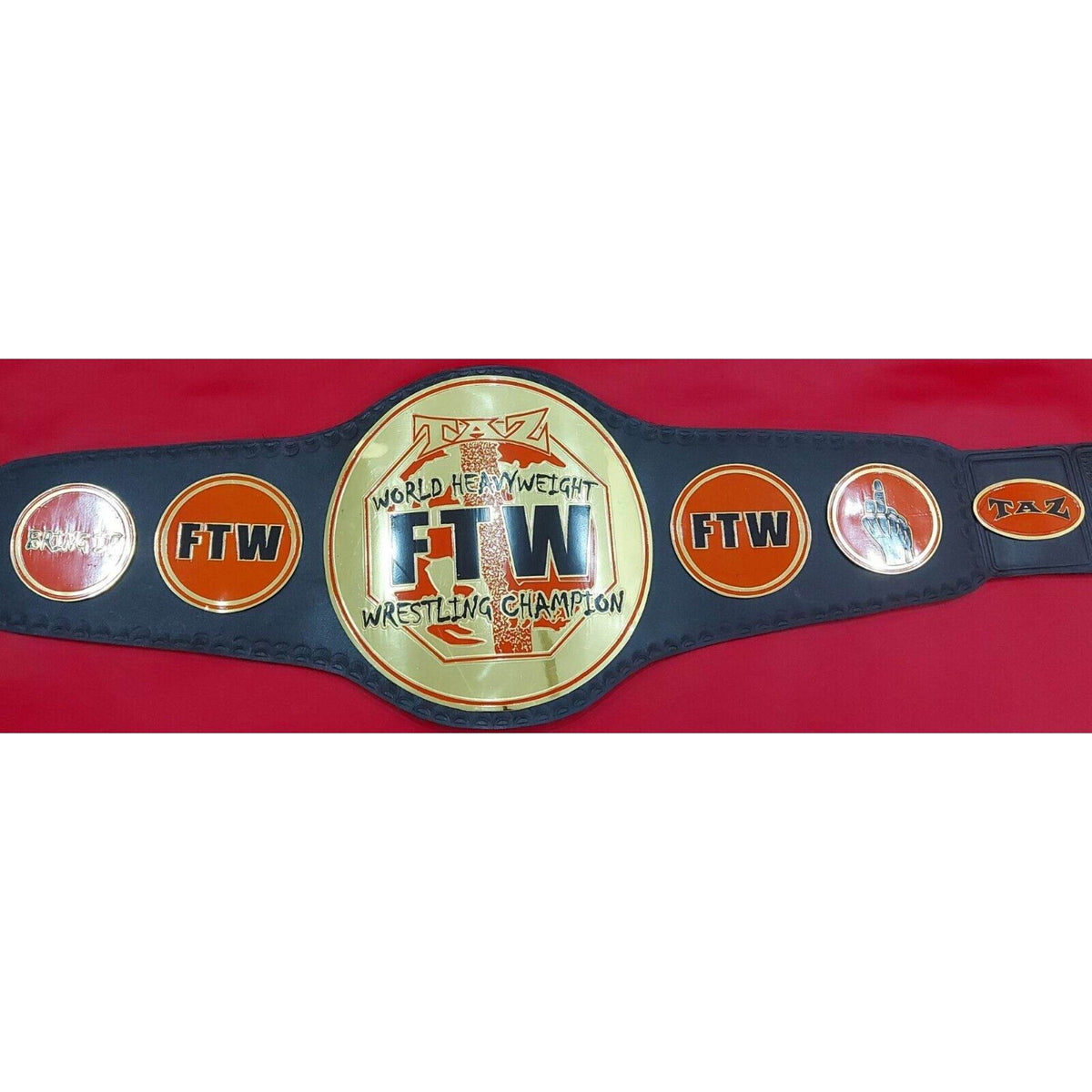 ECW FTW Taz Championship Inspired Collectible Title Belt - photo 3 of 4 | Brex International