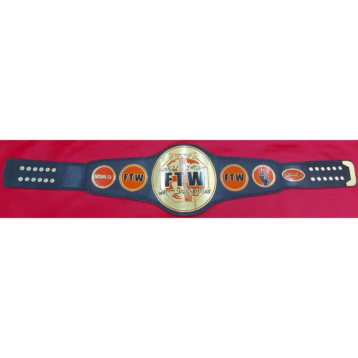ECW FTW Taz Championship Inspired Collectible Title Belt - photo 4 of 4 | Brex International