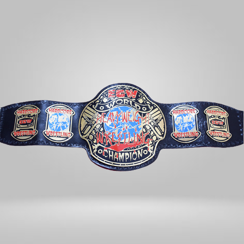 ECW Heavyweight Wrestling Championship Replica Inspired Title Belt - photo 4 of 5 | Brex International
