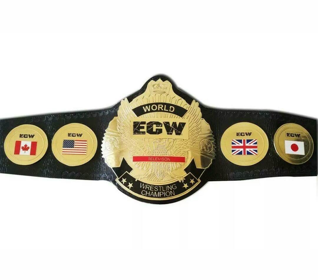 ECW Television Champion Championship Inspired Collectible Title Belt - photo 2 of 5 | Brex International