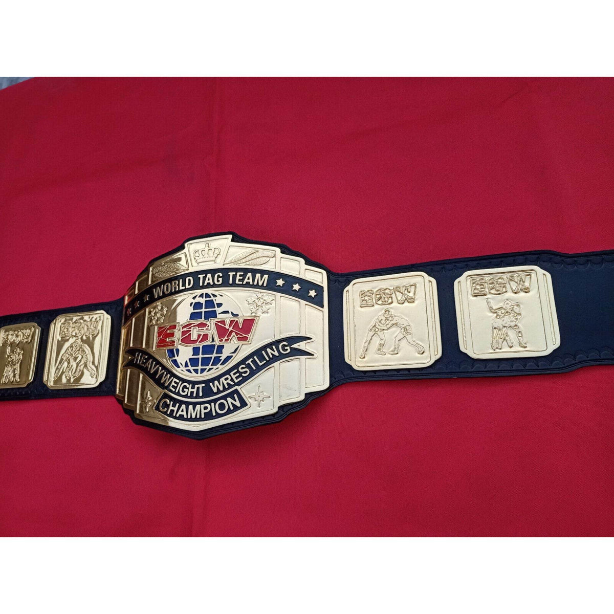 ECW World Tag Team Championship Inspired Collectible Title Belt - photo 14 of 20 | Brex International
