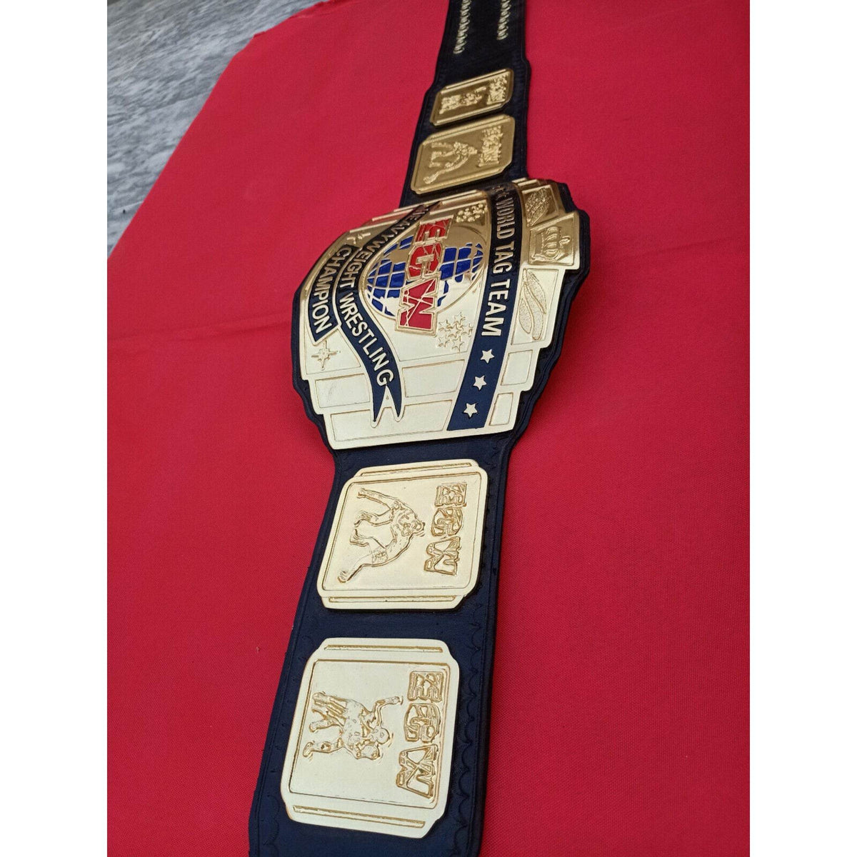 ECW World Tag Team Championship Inspired Collectible Title Belt - photo 17 of 20 | Brex International