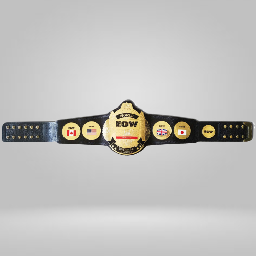 ECW World Wrestling Championship Replica Inspired Title Belt - photo 1 of 3 | Brex International