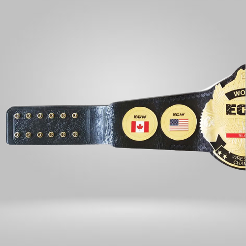 ECW World Wrestling Championship Replica Inspired Title Belt - photo 2 of 3 | Brex International
