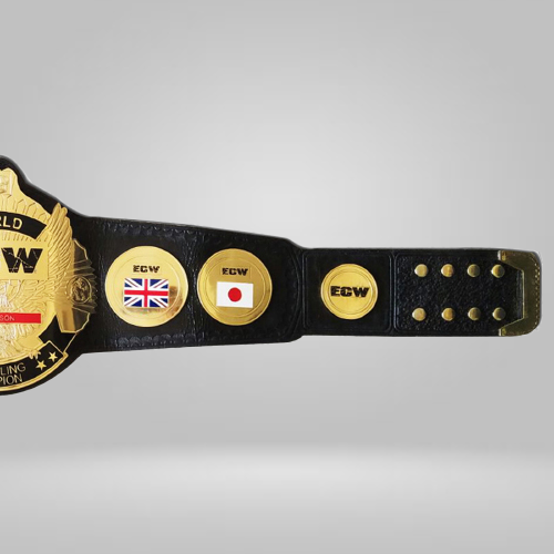 ECW World Wrestling Championship Replica Inspired Title Belt - photo 3 of 3 | Brex International