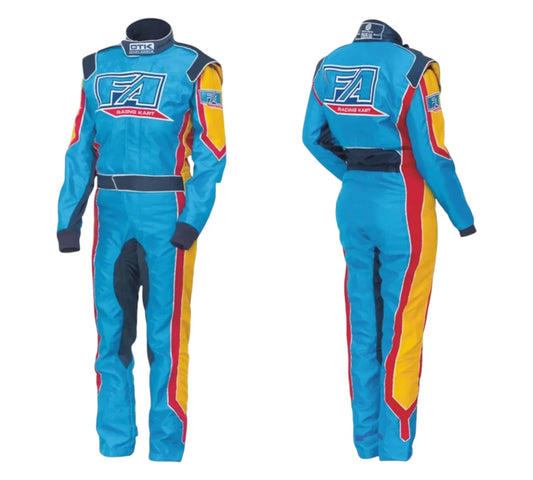 FA Karting Go Kart Racing Suit Sublimation Printed Kart Overall - go-kart racing suit, view 1 | Brex International