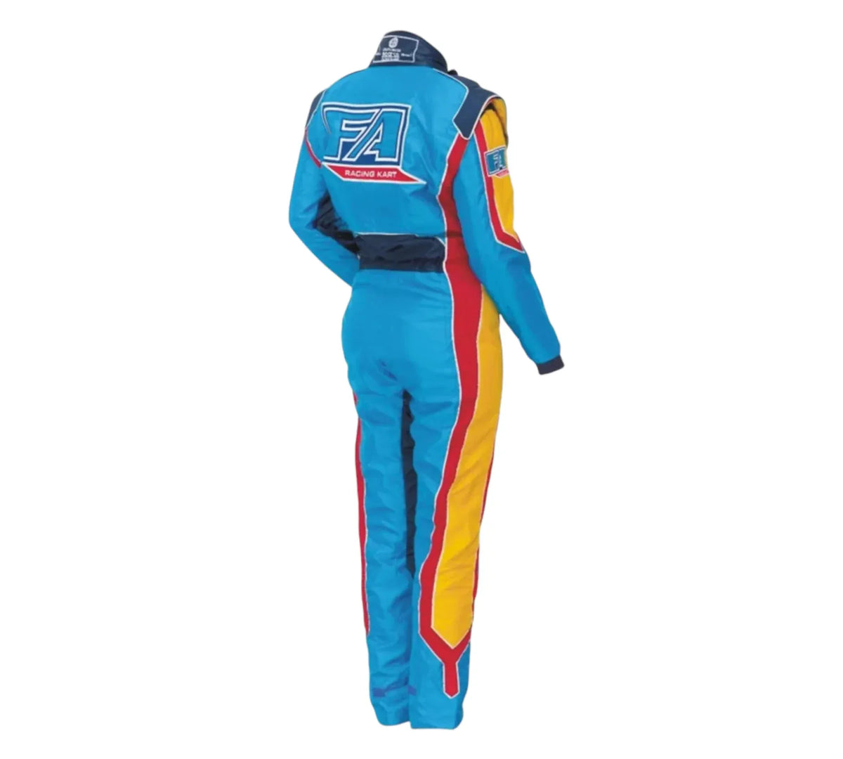 FA Karting Go Kart Racing Suit Sublimation Printed Kart Overall - go-kart racing suit, view 3 | Brex International