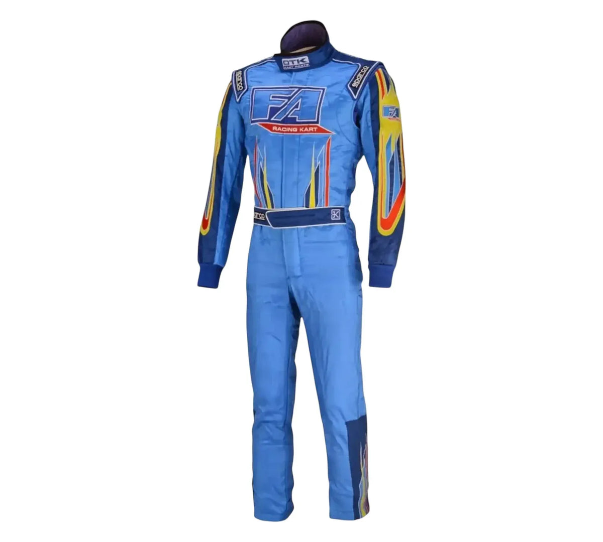 FA Karting OMP Go Kart Racing Suit Sublimation Printed Kart Overall - go-kart racing suit, view 1 | Brex International