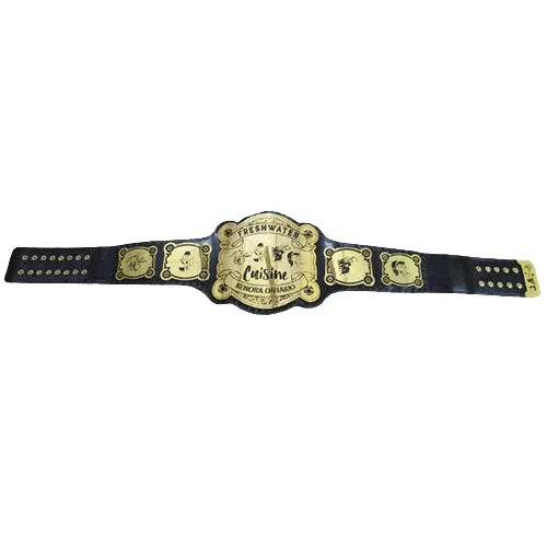 Fresty Water Cuisine Custom Inspired Championship Collectible Belt - photo 2 of 4 | Brex International
