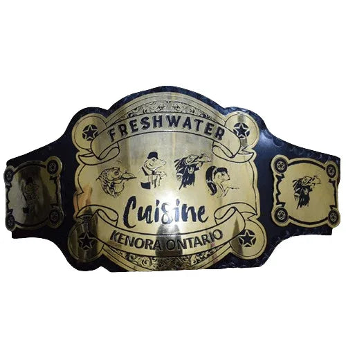 Fresty Water Cuisine Custom Inspired Championship Collectible Belt - photo 3 of 4 | Brex International
