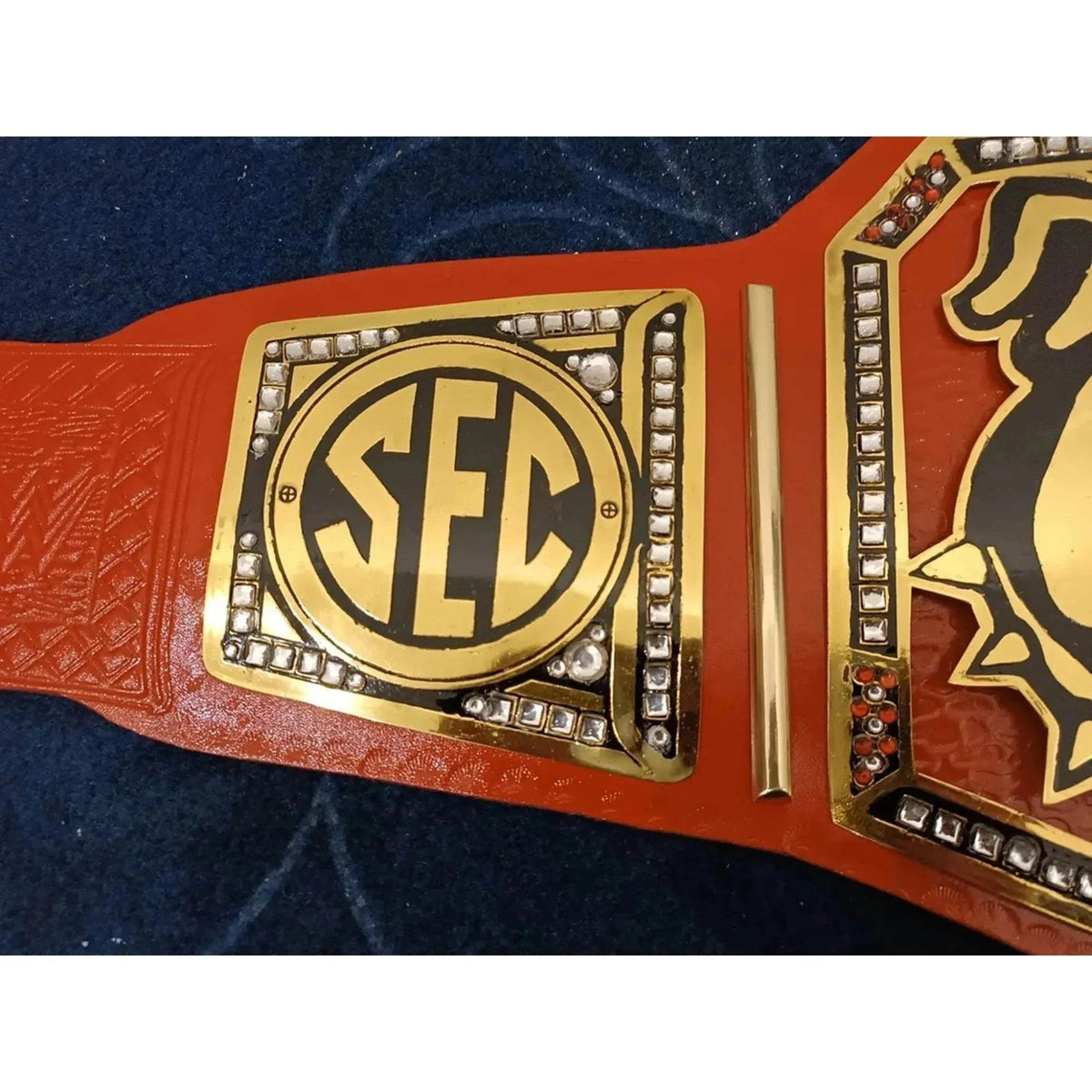 Georgia Bulldog Championship Inspired Collectible Title Belt - photo 6 of 6 | Brex International