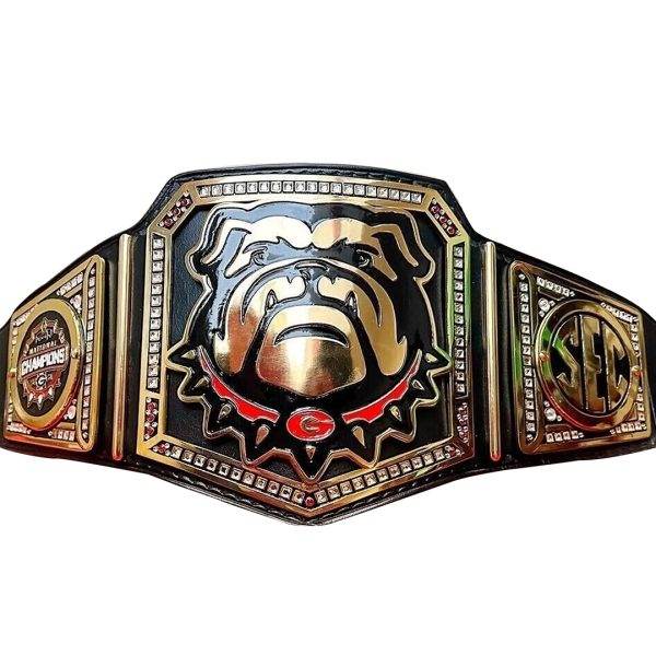 Georgia Bulldog National Customized Championship Inspired Title Belt - photo 1 of 2 | Brex International