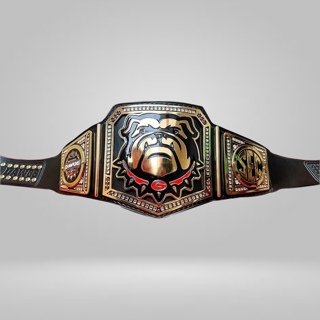 Georgia Bulldog National Customized Championship Title Inspired Belt Replica 4 - photo 2 of 2 | Brex International