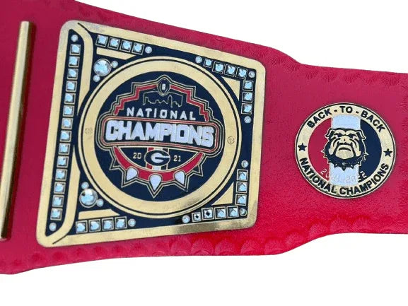 Georgia Bulldog NFL American Football Championship Inspired Belt - photo 7 of 7 | Brex International