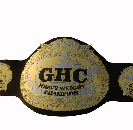 GHC Heavyweight Wrestling Championship Inspired Collectible Title Belt - photo 1 of 3 | Brex International