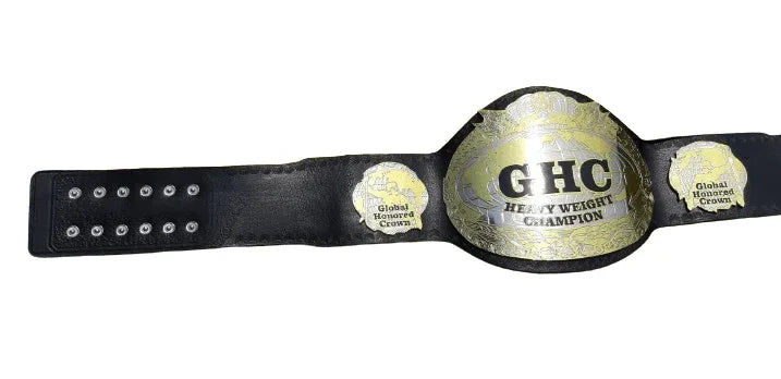 GHC Heavyweight Wrestling Championship Inspired Collectible Title Belt - photo 2 of 3 | Brex International