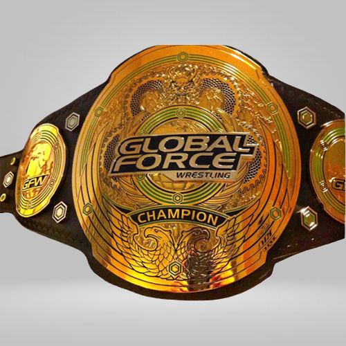 Global Force Wrestling Championship Inspired Belt - photo 1 of 2 | Brex International