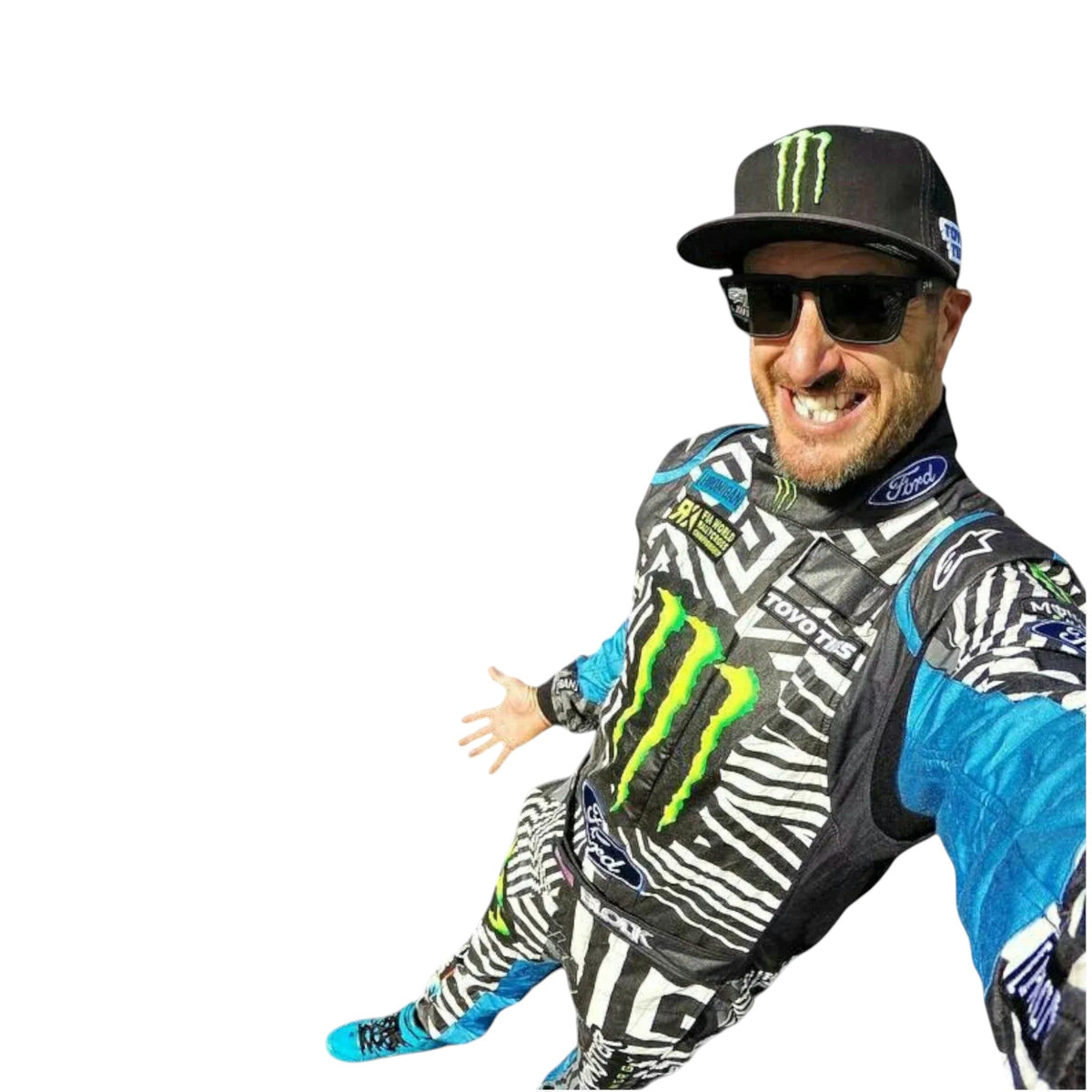 Go-Kart Racing Suit Monster Energy Ken Block - go-kart racing suit, view 3 | Brex International