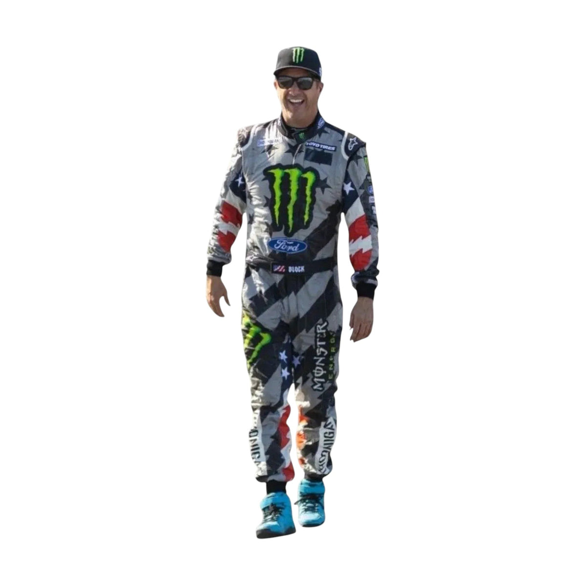 Go-Kart Racing Suit Monster Energy Ken Block Sublimation - go-kart racing suit, view 3 | Brex International