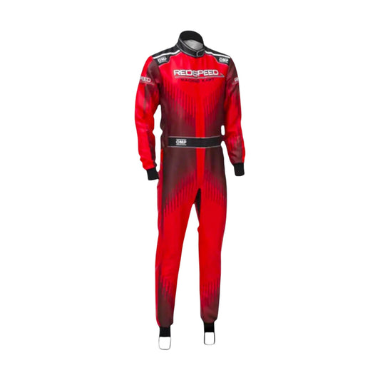 Go-Kart Racing Suit Red Speed OMP 2021 - go-kart racing suit, view 1 | Brex International