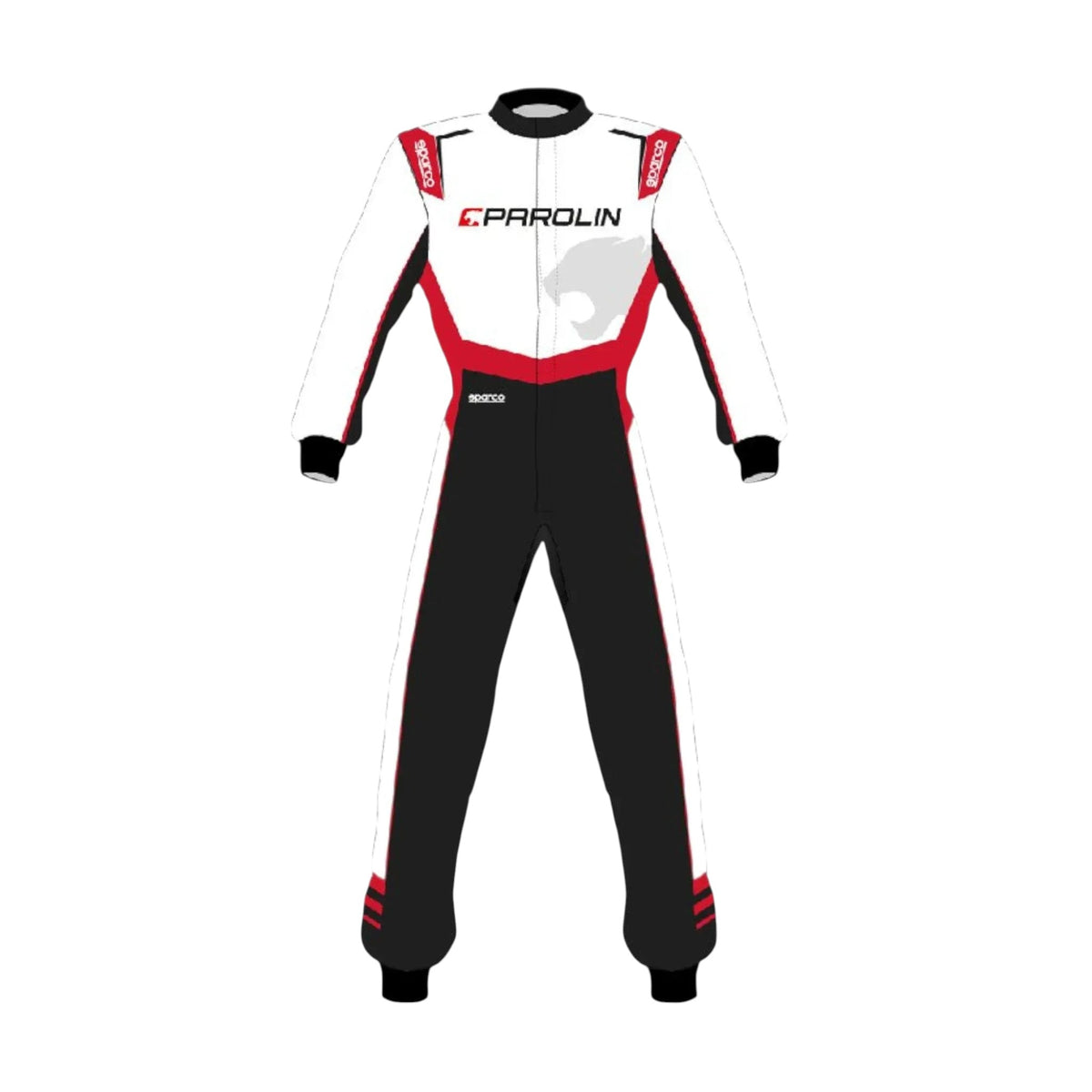 Go-Kart Racing Suit Sparco Parolin MotorSports Sublimation - go-kart racing suit, view 1 | Brex International