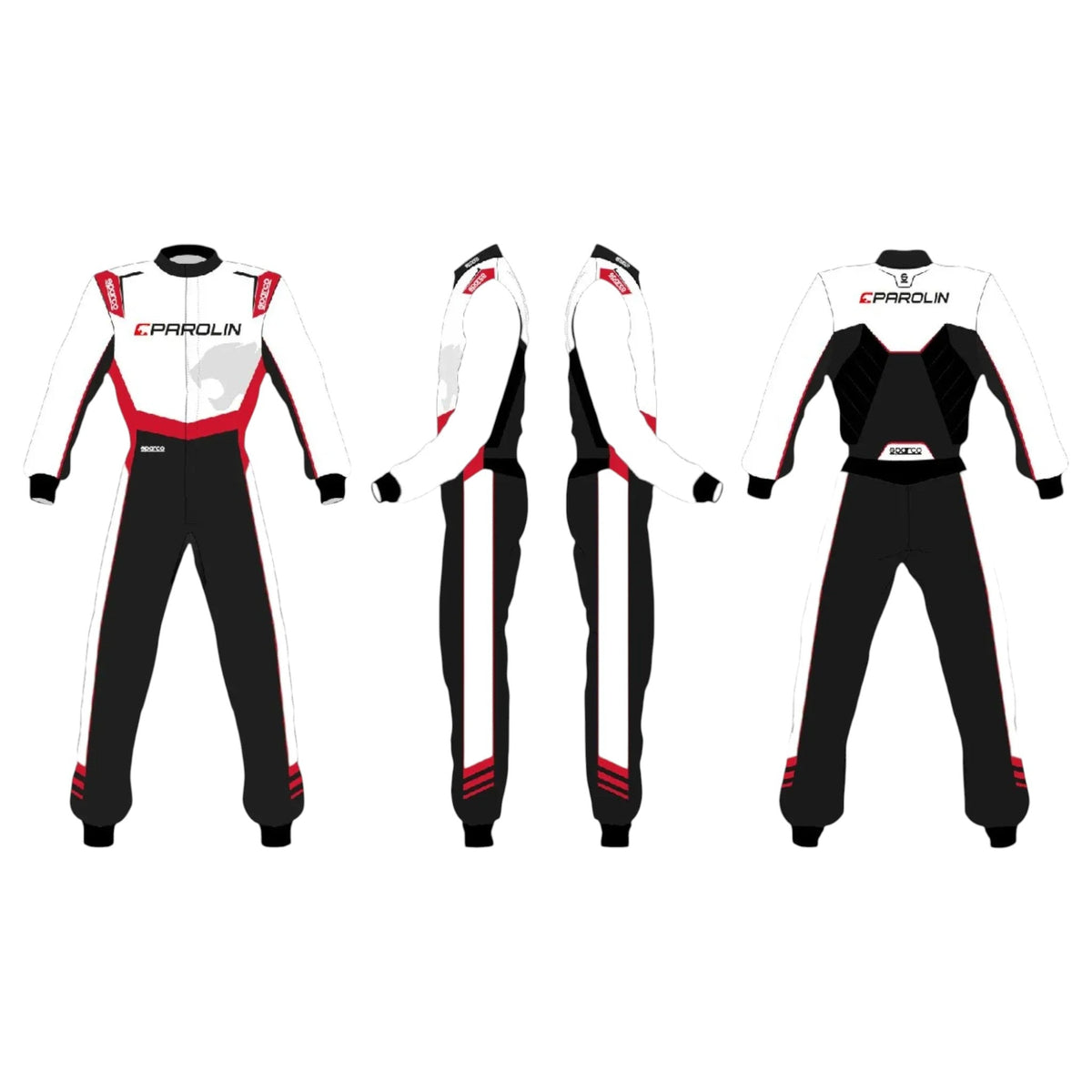 Go-Kart Racing Suit Sparco Parolin MotorSports Sublimation - go-kart racing suit, view 6 | Brex International
