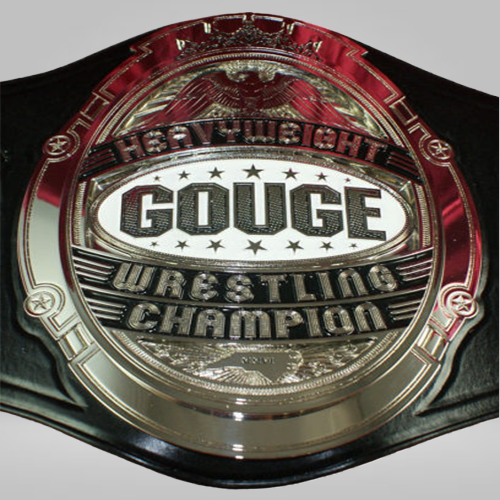 Gouge Heavyweight Wrestling Title Champion Inspired Belt - photo 1 of 2 | Brex International