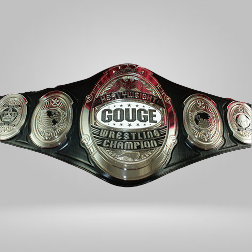 Gouge Heavyweight Wrestling Title Champion Inspired Belt - photo 2 of 2 | Brex International