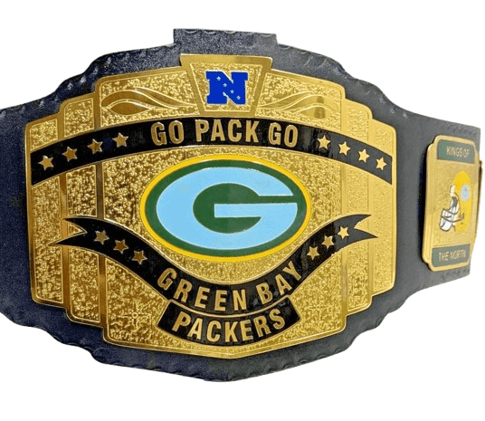Green Bay Packers NFL Championship Wrestling Inspired Belt Brass Alloy - photo 1 of 10 | Brex International
