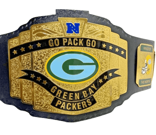 Green Bay Packers NFL Championship Wrestling Inspired Belt Brass Alloy - photo 1 of 10 | Brex International