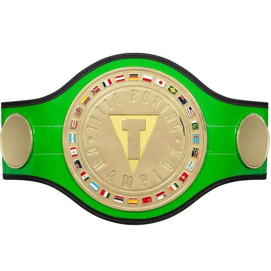 Green Title Boxing Championship Inspired Belt - photo 1 of 3 | Brex International