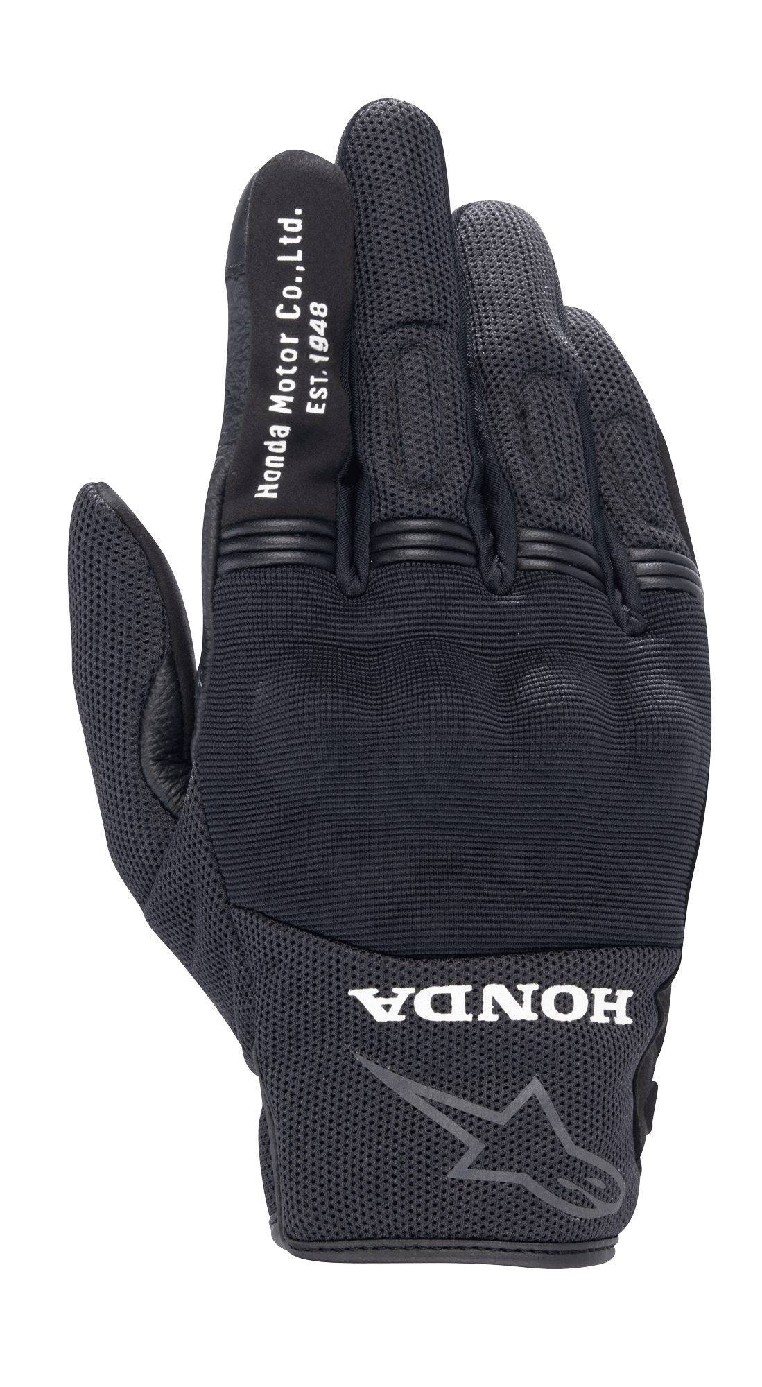 Honda Copper Glove - Black - Alpinestars motorcycle gloves, view 1
