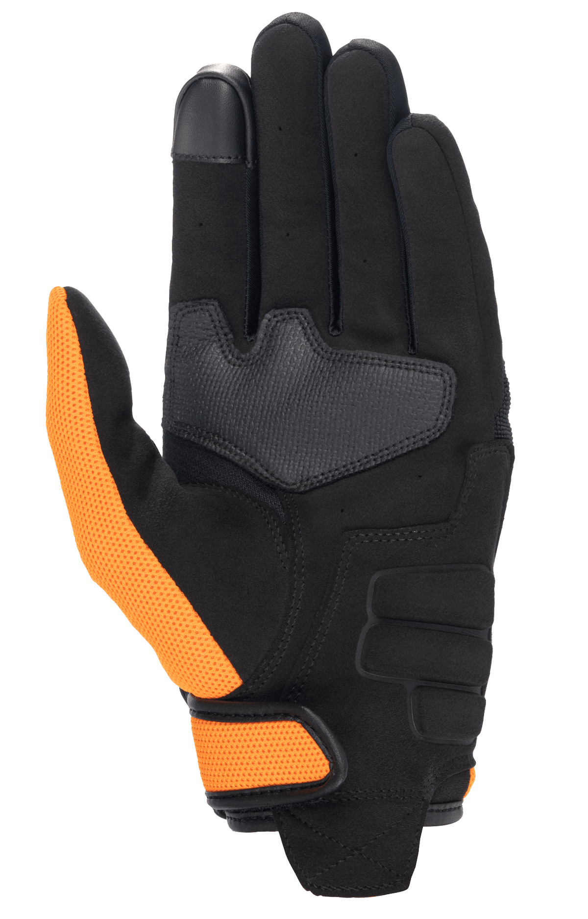 Honda Copper Glove - Black/Orange - Alpinestars motorcycle gloves, view 2