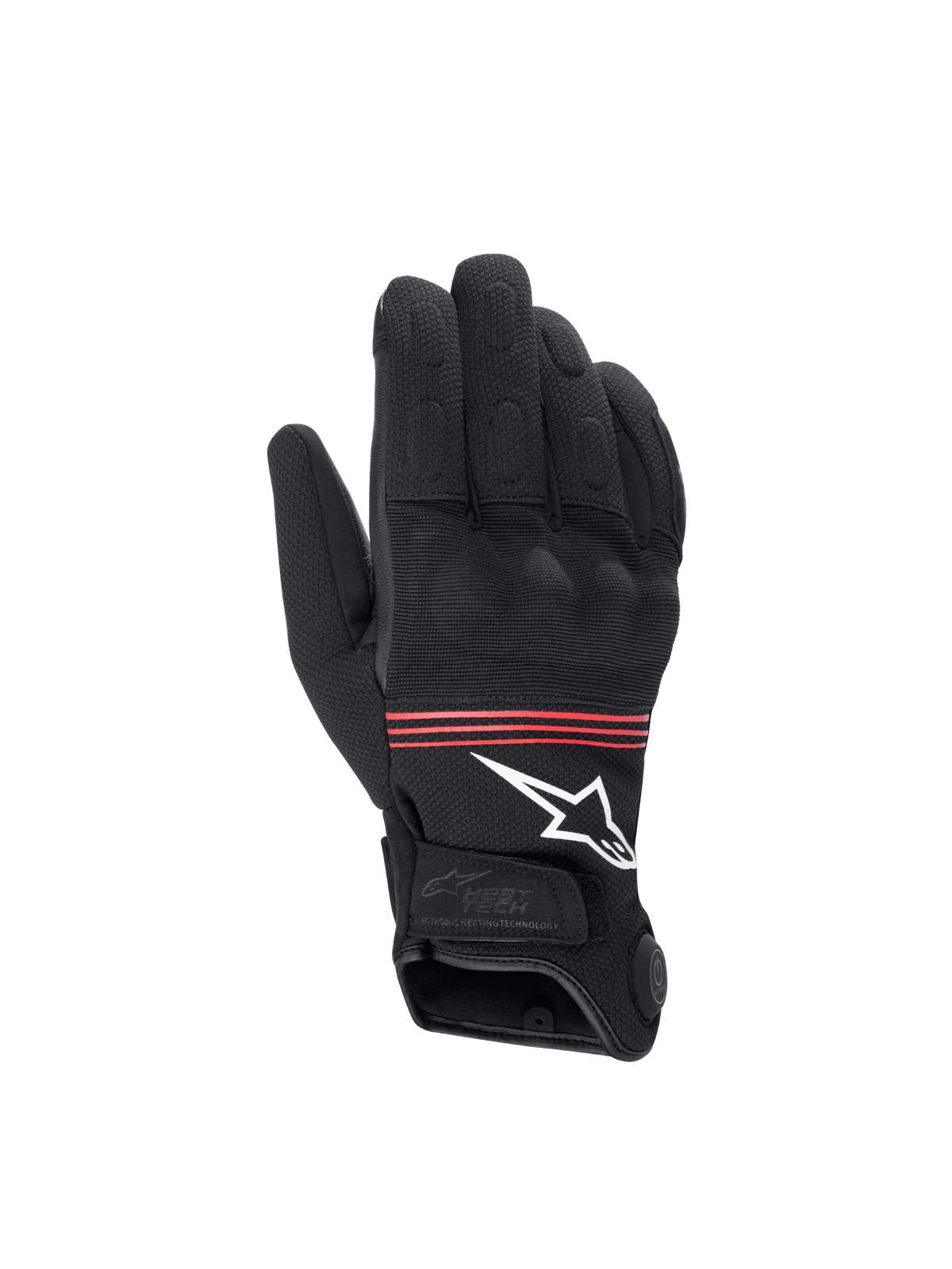 HT-3 Heat Tech Drystar® Gloves - Black - Alpinestars motorcycle gloves, view 4