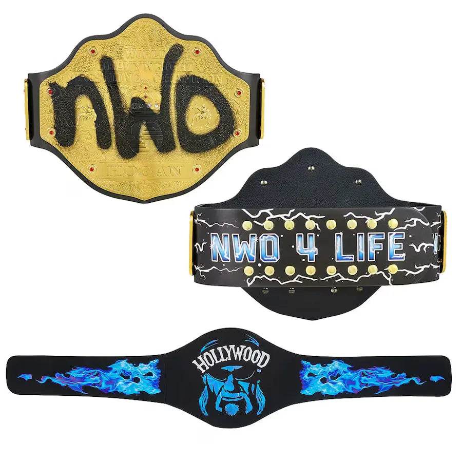 Hulk Hogan Hollywood nWo Signature Series Championship Inspired Belt - photo 3 of 3 | Brex International