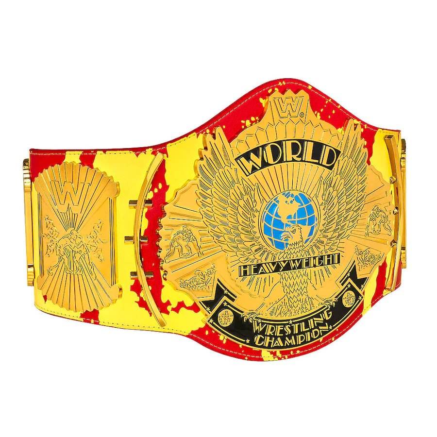 Hulk Hogan Signature Series Championship Inspired Collectible Title Belt - photo 2 of 2 | Brex International