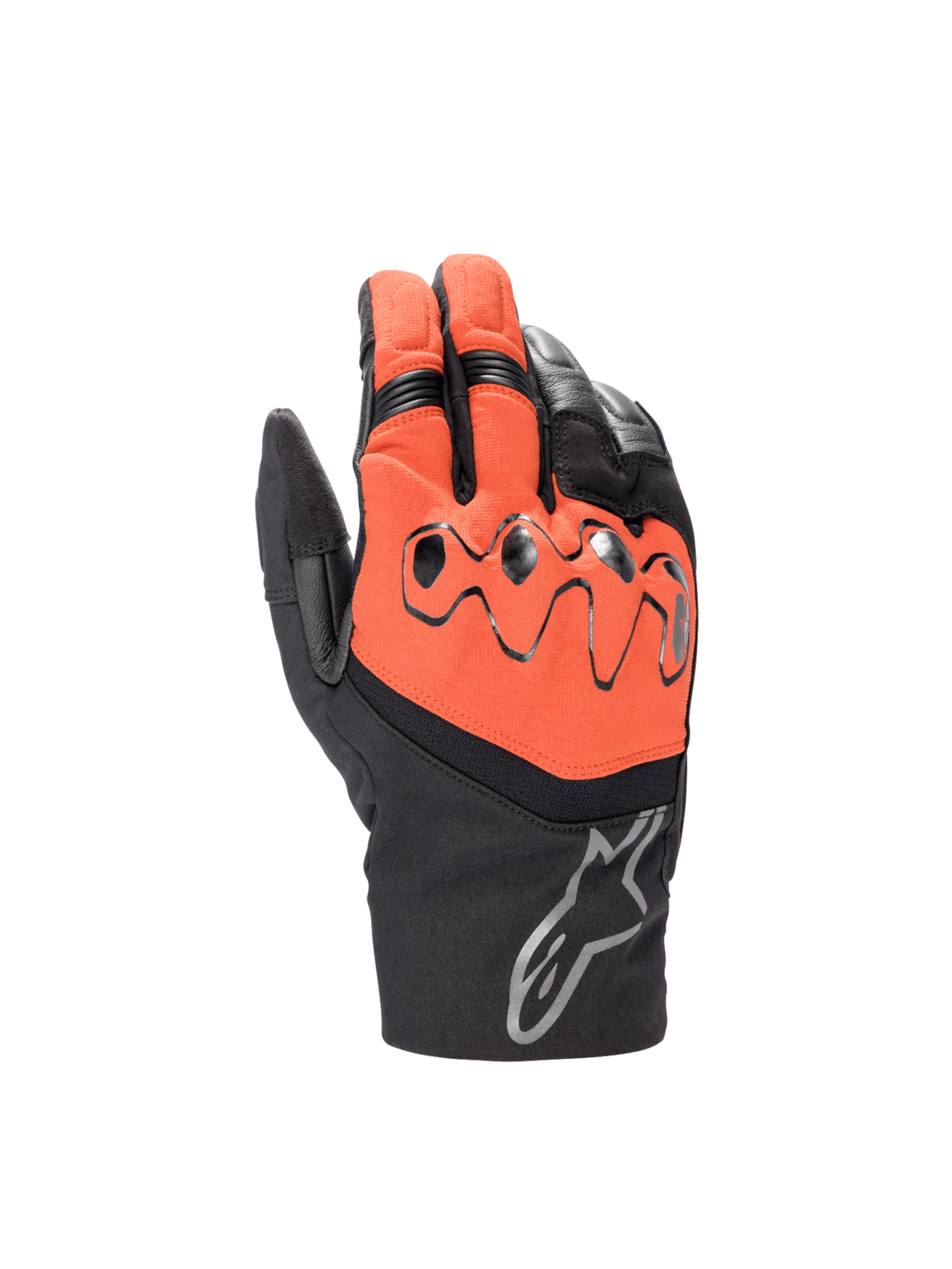 Hyde XT Drystar® XF Gloves - Fire Red/Black - Alpinestars motorcycle gloves, view 1