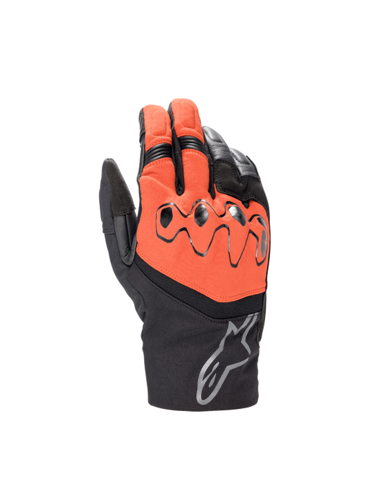 Hyde XT Drystar® XF Gloves - Fire Red/Black - Alpinestars motorcycle gloves, view 1