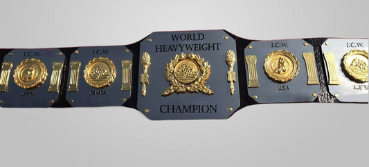 ICW Randy Savage Macho Man World Heavyweight Wrestling Champion Inspired Belt Brass Plate - photo 1 of 1 | Brex International