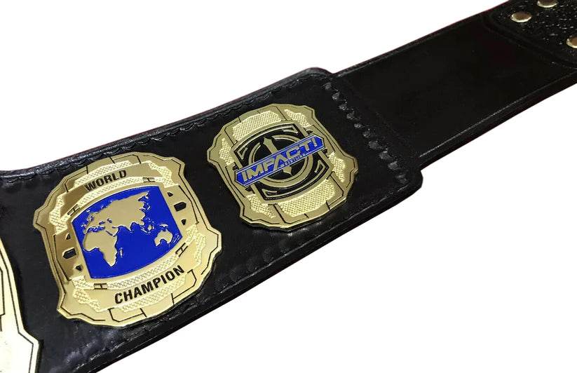 Impact World Championship Heavyweight Wrestling Inspired Title Belt - photo 3 of 5 | Brex International