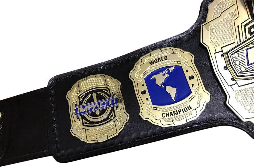 Impact World Championship Heavyweight Wrestling Inspired Title Belt - photo 4 of 5 | Brex International