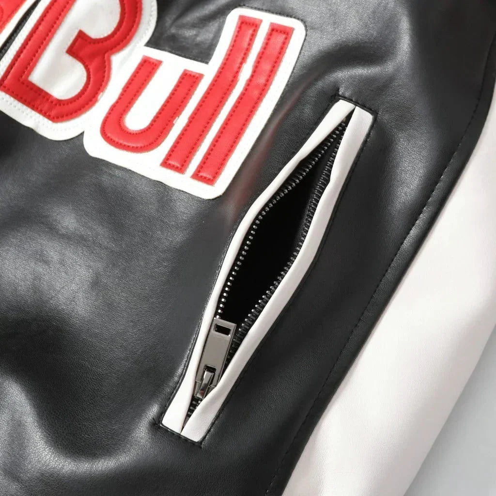 Brex Red Bull Racing Vintage Leather Jacket – Classic Motorsport Edition - racing jacket, view 8 | Brex International